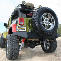 גיבסון 07-17 ג'יפ רנגלר 3.6 ל' ללא הגבלה/ 07-11 רנגלר 3.8 ל' מפלט Cat-Back - אל חלד