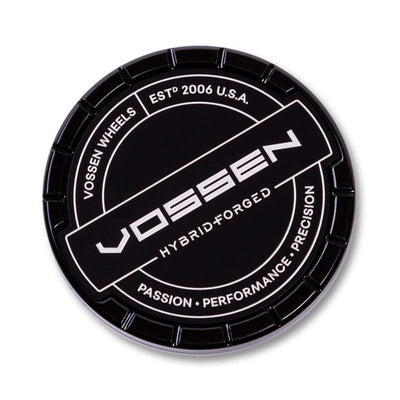 Vossen Billet Sport Cap - Large - Hybrid Forged - שחור מבריק