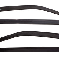 AVS 07-18 Jeep Wrangler Unlimited Ventvisor Low Profile Deflectors 4 pcs - שחור מט