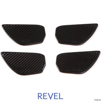 Revel GT Dry Carbon דלת ידיות פנימיות (FL/FR/RL/RR) 16-18 Honda Civic - 4 חלקים