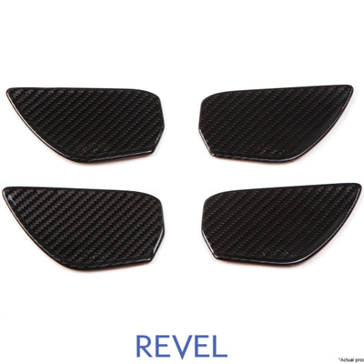 Revel GT Dry Carbon דלת ידיות פנימיות (FL/FR/RL/RR) 16-18 Honda Civic - 4 חלקים