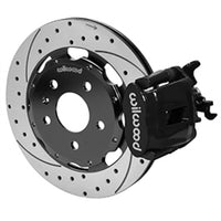 ווילווד 03-08 אאודי A4 בלם חניה משולב קליפר 12.19 רוטור - שחור