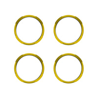 KC HiLiTES FLEX ERA LED Light Bar Bezel Kit עבור 10 אינץ'. פלחים - זהב