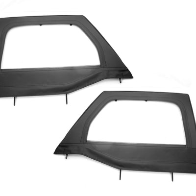 ערכת דלת רכה עליונה Rugged Ridge Front Black Diamond 07-18 Jeep Wrangler JK
