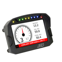 AEM CD-5LG Carbon Logging Display Dash דיגיטלי עם GPS פנימי 10Hz ואנטנה