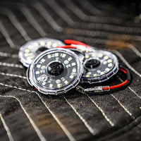 KC HiLiTES Cyclone V2 2.2 אינץ'. תאורת LED 5w Flood Beam (יחיד) - עדשה שקופה