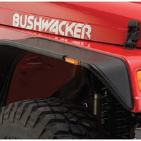 Bushwacker 97-06 Jeep Wrangler Flat Style Flares 4pc - שחור
