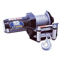 Superwinch 2000 LBS 12V DC 5/32in x 49ft חבל פלדה LT2000 כננת