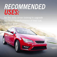 Power Stop 03-07 ג'יפ ליברטי אחורי Z23 Evolution רפידות בלם ספורט עם חומרה