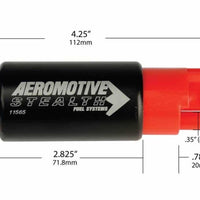 Aeromotive 325 Series Stealth In-Tank משאבת דלק - תואמת E85 - גוף קומפקטי 38 מ