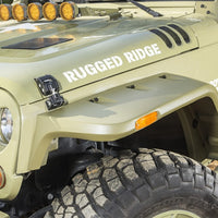 ערכת התלקחות הוריקן Fender Rugged Ridge US Smooth 07-18 ג'יפ רנגלר JK