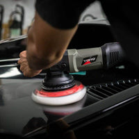 Chemical Guys Hex-Logic Quantum Light-Medium Pad ליטוש - לבן - 5.5 אינץ'