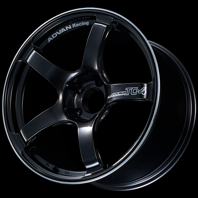 Advan TC4 18x10 +35 5-114.3 Racing Black Gunmetallic וגלגל טבעת