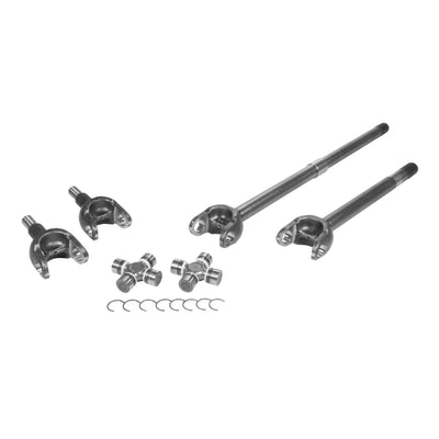 Yukon Gear 18-19 ג'יפ רנגלר קדמי 4340 Chromoly Axle Kit Dana 44 32 Spline w/1350 (7166) Joints