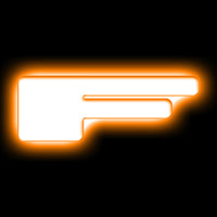 ORACLE Lighting תגי אותיות לד אוניברסלי מואר - מט גימור משטח - F ראה אחריות