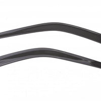 AVS 07-18 ג'יפ רנגלר (2 דלתות בלבד) Ventvisor מסיט חלונות בפרופיל נמוך 2 יחידות - עשן