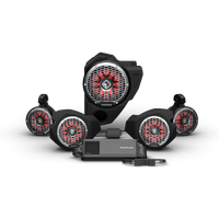 מערכת שמע Rockford Fosgate 14+ RZR Stage-5 עבור פיקוד נסיעה (Gen-3)