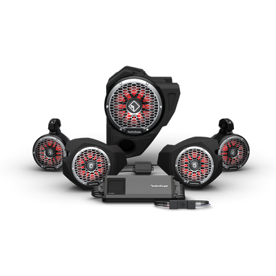 מערכת שמע Rockford Fosgate 14+ RZR Stage-5 עבור פיקוד נסיעה (Gen-3)
