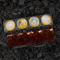 KC HiLiTES FLEX ERA LED בר 10 אינץ'. מגן אור - ענבר (SHIELD בלבד)