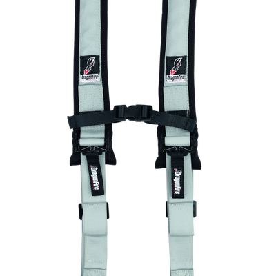 רתמת מירוצי DragonFire- H-Style- 4-Point- 2in Buckle- אפור