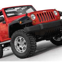 Bushwacker 07-18 Jeep Wrangler Max Pocket Style Flares כיסוי מורחב 2 יחידות - שחור