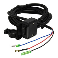 Superwinch 4500 LBS 12V DC 1/4in x 50ft חבל סינטטי Terra 4500SR כננת - קמט אפור