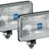 Hella 450 H3 12V SAE/ECE ערכת מנורות ערפל שקופה - מלבן (כולל 2 מנורות)