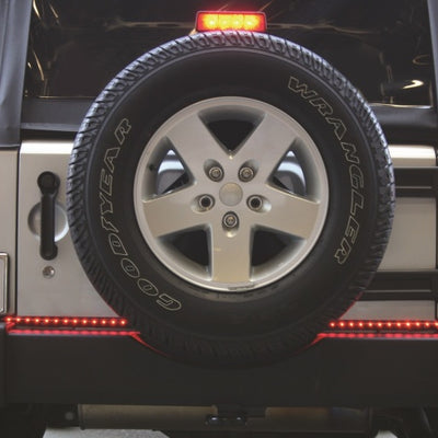 השתוללות 1999-2019 אוניברסלי Led Tailbar Lightbar 60 אינץ' - שחור