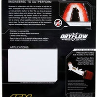 AEM 07-10 Jeep Wrangler 3.8L V6 11.75in O/SL x 8.25in O/SW x 1.5in H DryFlow Air Filter