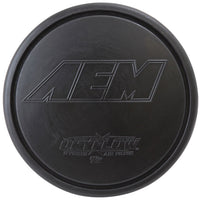 מסנן אוויר Dryflow AEM - עגול מחודד - 2.75 אינץ' מזהה אוגן x 5.5 אינץ' בסיס OD x 4.75 אינץ' OD עליון x 7.5 אינץ' H