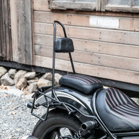 Burly Brand 21-22 Rebel 1100 Sissy Bar Tall 20in - שחור