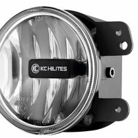 KC HiLiTES 07-09 ג'יפ JK 4in. Gravity G4 LED אור 10w SAE/ECE קרן ערפל שקופה (מערכת חבילה זוגית)