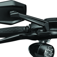 Kuryakyn Hex Mirrors סאטן שחור