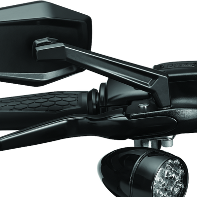 Kuryakyn Hex Mirrors סאטן שחור