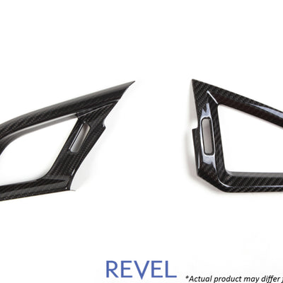 Revel GT Dry Carbon A/C מכסי אוורור (משמאל וימין) 16-18 Honda Civic - 2 חלקים