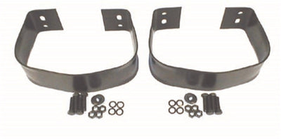 Omix Bumperettes Rear Black 76-95 CJ &amp; Wrangler YJ