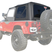 השתוללות 1997-2006 ג'יפ רנגלר(TJ) חלק עליון להחלפת OEM - יהלום שחור