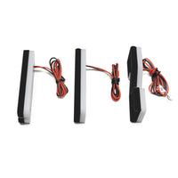 ORACLE Lighting אוניברסלי מואר LED תגי אותיות - גימור משטח Blk מט - S ראה אחריות