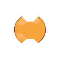 KC HiLiTES SlimLite 8 אינץ'. LED Light Shield נהיגה (מגן בלבד) - ענבר