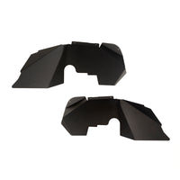 Rugged Ridge Fender Liners אלומיניום קדמי שחור 07-18 ג'יפ רנגלר JK/JKU