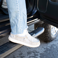 Fishbone Offroad 2015+ Ford F150 Super Crew Cab מדרגות צד סגלגלות - מרקם שחור