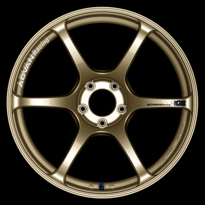 Advan RGIII 17x7.5 +48 5-114.3 Racing Gold מתכתי גלגל