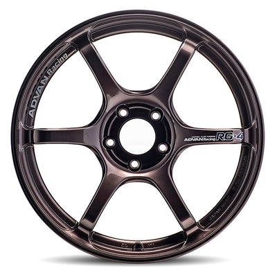 Advan RG-4 18x9.5 +45 5-114.3 Racing Copper Copper Wheel