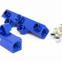 פתרון מומנט פסי דלק הזנה עליונים: 02-14 סובארו WRX / 07-18 STI - כחול