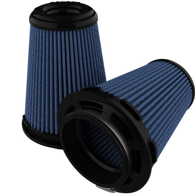 aFe Takeda Intake Replace Filter with Pro 5R Media (Pair) 3.5in F / 5in B / 3.5in T (Inv) / 6in H