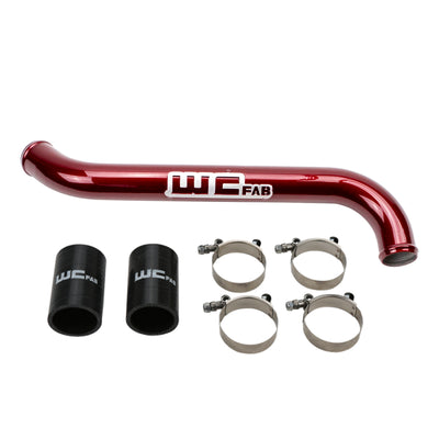 Wehrli 11-16 שברולט 6.6L LML Duramax צינור נוזל קירור עליון - WCFab אדום