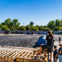 תעשיות קשיחות x SHREDDY 360-Series 6in Lights with/Wt Bcklght (2) + 6 Covers (2 ורוד/2 Teal/2 Blk)