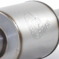 משתיקי אגזוז aFe Atlas Al Steel EXH משתיק קול 4 ID In/Out 8 Dia x 12L AL