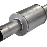 משתיקי אגזוז aFe Atlas Al Steel EXH משתיק קול 4 ID In/Out 8 Dia x 12L AL