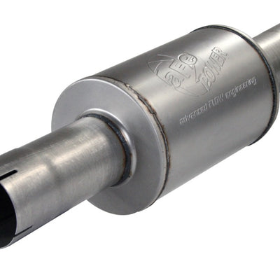 משתיקי אגזוז aFe Atlas Al Steel EXH משתיק קול 4 ID In/Out 8 Dia x 12L AL